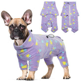 ROZKITCH abrigo de invierno para perros con forro polar suave y cobertura total.
