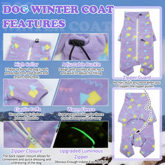 ROZKITCH cuello alto polar para perro, cobertura adicional y confort.