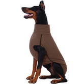 ROZKITCH: sudadera de felpa para perros grandes, textura cálida para paseos fríos