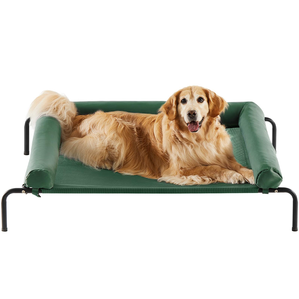 Cama para perro RRPETHOME con malla transpirable para descanso fresco al exterior