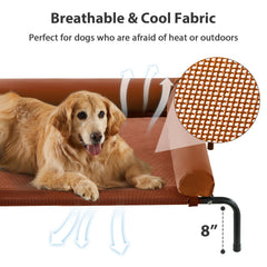 Pies antideslizantes de la cama para perros RRPETHOME protegiendo el suelo