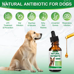 RUAKPL Suplemento herbal para perros, apoyo digestivo suave.
