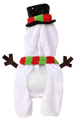 Disfraz Rubies Muñeco de Nieve Mascota, sombrero destacado, añade elegancia invernal.