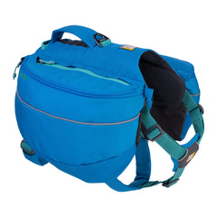 Ruffwear Approach Pack con dos bolsas de carga para balancear el equipo.