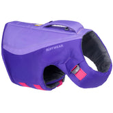Ruffwear Float Coat para perro nadando, flotación segura y libertad de nado.