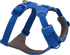 Ruffwear Front Range: arnés con dos puntos de anclaje trasero para mayor control.