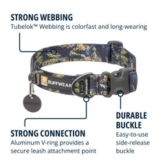 Ruffwear Front Range Collar cinta Tubelok: resistente a desvanecimiento y desgaste