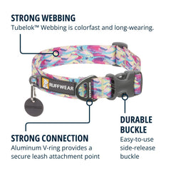 Ruffwear Front Range collar ligero y cómodo para caminatas largas.