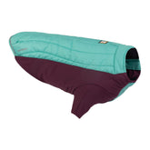 Ruffwear Powder Hound chaqueta para perro en Aurora Teal, ideal para paseos invernales