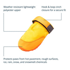 Ruffwear Summit Trex cierre YKK con reflectividad para un ajuste seguro