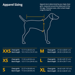 Ruffwear: corte extendido para mayor cobertura durante caminatas intensas.
