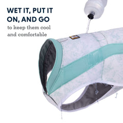 Ruffwear Swamp Cooler capa intermedia que absorbe agua para enfriamiento prolongado