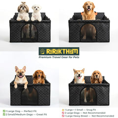 RUROKTHAM almohadilla de felpa desmontable para confort del perro