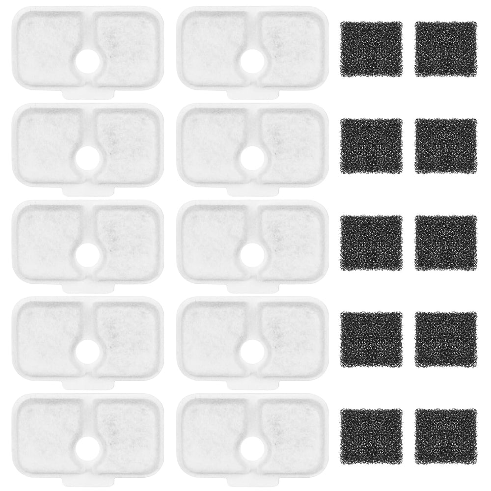 Filtro Rusiky para fuente de gato Dockstream, enfoque en filtración principal para agua limpia