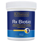 Rx Vitamins Rx Biotic, polvo probiótico para perros y gatos, apoya la digestión.