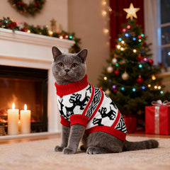 Rypet sudadera navidad gato, guía de tallas para ajuste cómodo.