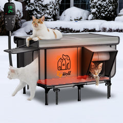 Rywell Pro caja exterior de PVC impermeable protege del clima extremo