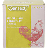 SANSECT larvas secas para alimentación de aves, alto contenido proteico