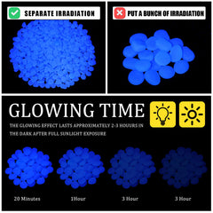 Piedras Sasylvia para camino luminosas iluminan senderos exteriores