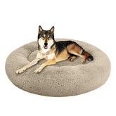 SAVFOX cama donut suave para perros pequeños, sensación de refugio y calor.