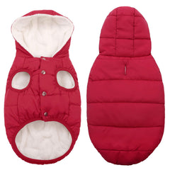 SAWMONG chaqueta para perro con capucha, protección adicional contra la lluvia