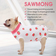 SAWMONG: tejido transpirable para perro, favorece movilidad suave y confort.