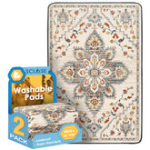 SCLOSE almohadilla lavable para perros en 36x24, ideal como protector de jaula.