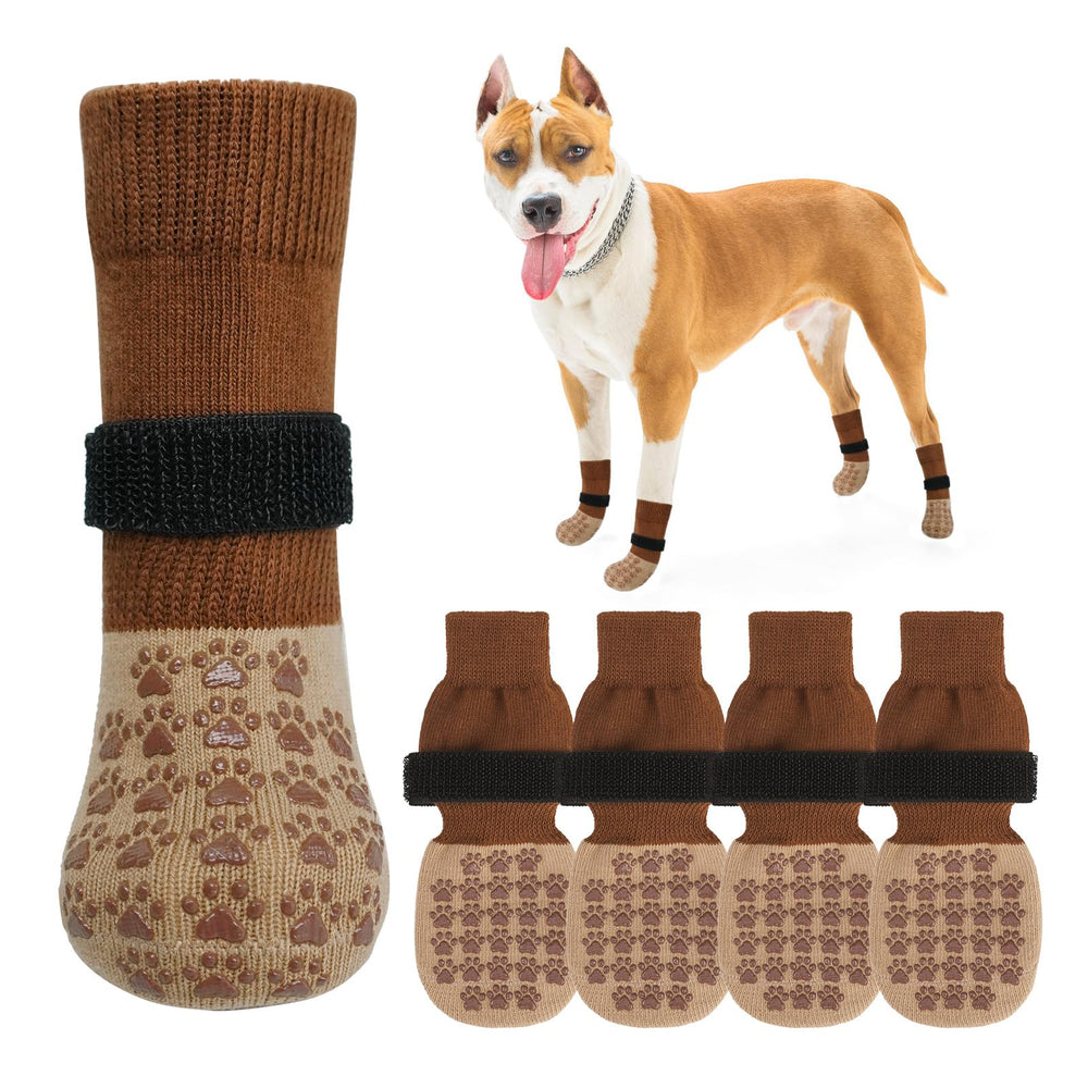 SCENEREAL calcetines para perros anti lamido de patas, protección suave.