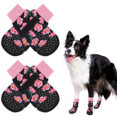 SCENEREAL calcetines perro antideslizantes para interiores