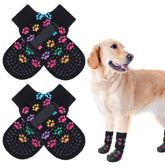 SCENEREAL calcetines antideslizantes para perros con agarre interior y exterior para seguridad en casa