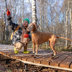 SCENEREAL calcetines antideslizantes para perros brindan tracción segura.
