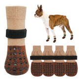 SCENEREAL calcetines para perros evitan lamido de patas en interiores.