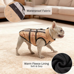 SCENEREAL diseño beige a cuadros para estilo atemporal en paseos