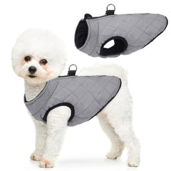 SCENEREAL chaleco para perro invierno – frente: ajuste cómodo para paseos diarios.