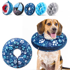 SCENEREAL collar-dona-recuperacion-perros: comodidad alrededor del cuello para evitar lamidos.