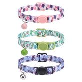 SCENEREAL collar para gatos con campanillas rosa para uso diario