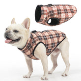 SCENEREAL abrigo de invierno para perros con arnés integrado, ideal para paseos seguros.
