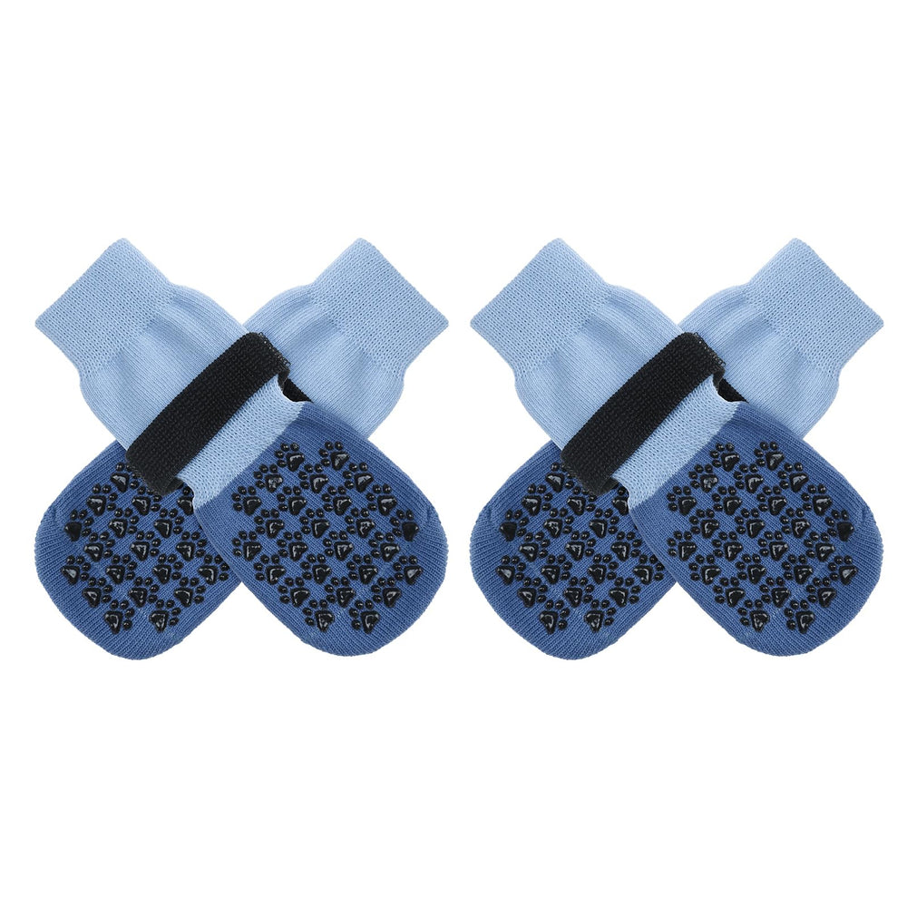 SCENEREAL calcetines antideslizantes para perros mejoran la tracción en suelos lisos