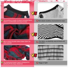 SCENEREAL pijamas para perro con ajuste elástico, libertad de movimiento.