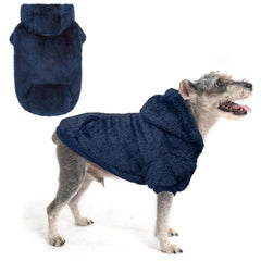 SCENEREAL sudadera para perros con capucha y bolsillo frontal, ideal para paseos.