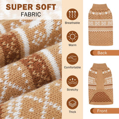 SCENEREAL sudadera para perro, vista trasera, diseño cálido y cómodo