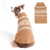 SCENEREAL sudadera para perro, vista frontal, calor suave para paseos
