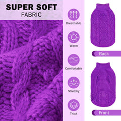SCENEREAL sudadera púrpura XL, vista de cuello alto, protección adicional contra el frío