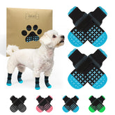 SCENEREAL Zapatillas para perros antideslizantes brindan tracción en suelos lisos
