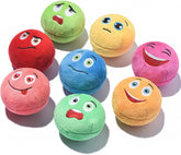 Juguete SCHITEC bola peluche con chirriido para juego interactivo.