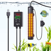 SEAOURA calentador-acuario-300w-50-60 galones ofrece calentamiento estable para el tanque.