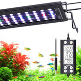 Seaoura WRGB panel de luz para acuario: ajuste personalizable para plantas y peces.