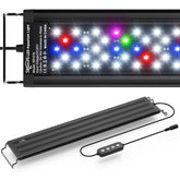 La SEAOURA luz LED acuario espectro completo 18-24 pulgadas para crecimiento de plantas.
