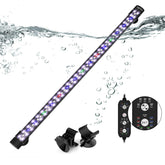 SEAOURA luz submersible para acuario, iluminación estable y segura para peces.