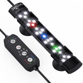 Luz submersible SEAOURA para acuario de 8–17 pulgadas, iluminación constante para el entorno